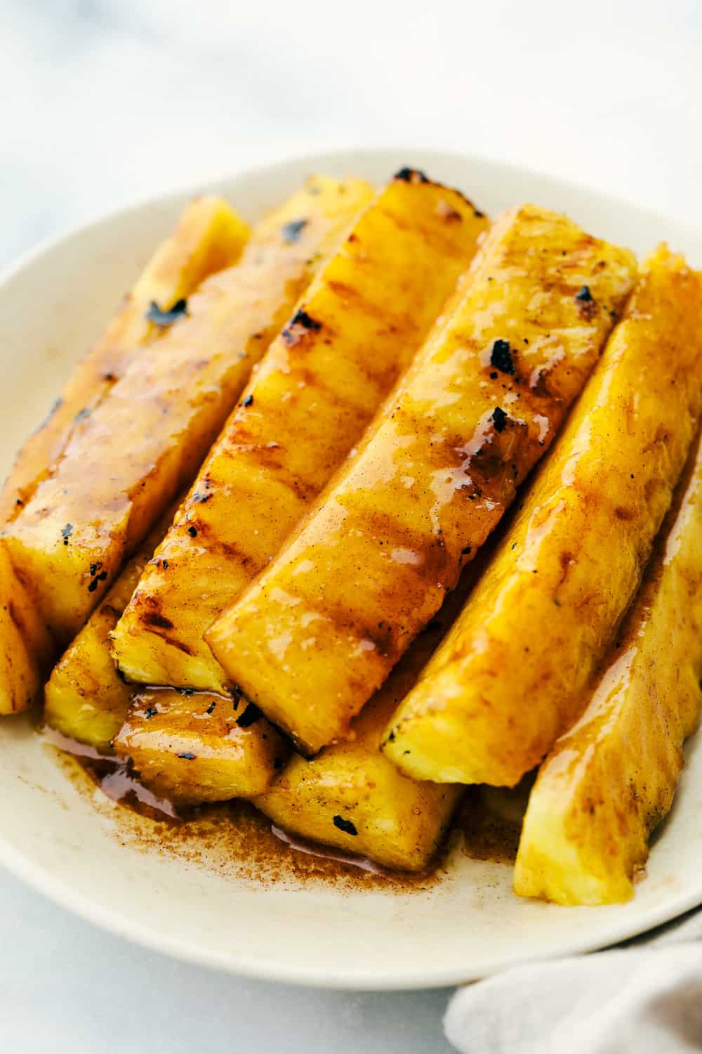 Grilled Pineapple Perfection: Sweet & Tangy Cinnamon Glaze Recipe
